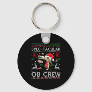 Spectacular Ob Crew Speculum Ugly Xmas Sweater Obg Keychain