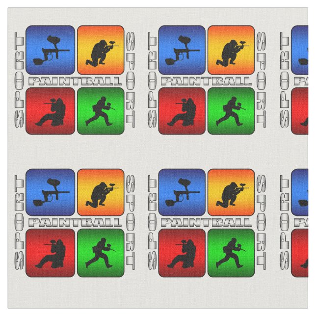 Spectacular Paintball Fabric (Close Up)