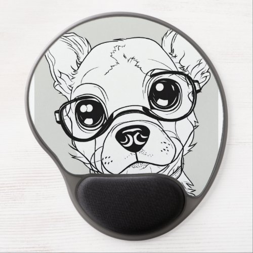 Spectacular Pup Gel Mouse Pad
