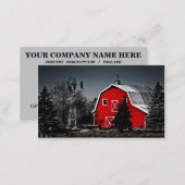 Spectacular Red Barn Business Card (Front/Back)