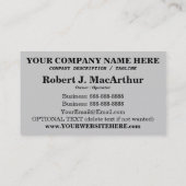Spectacular Red Barn Business Card (Back)