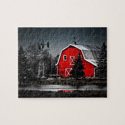 Spectacular Red Barn _ Puzzle