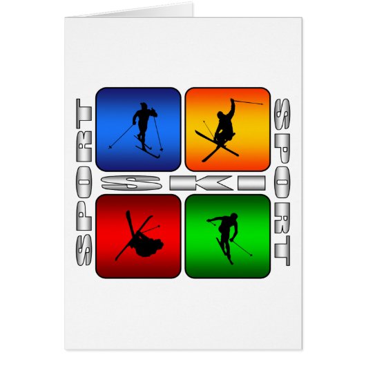 Spectacular Ski Cards (Front)