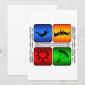 Spectacular Skydiving (Front/Back)