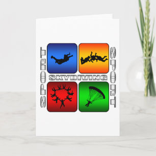 Spectacular Skydiving Card
