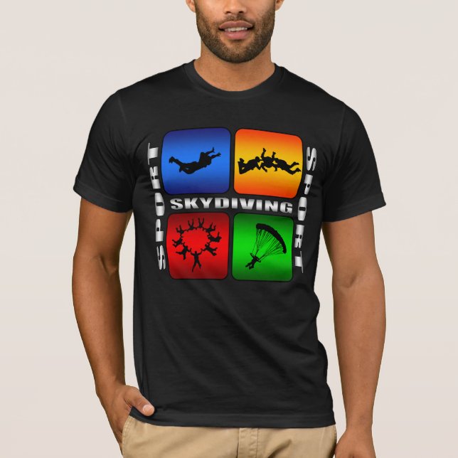 Spectacular Skydiving T-Shirt (Front)