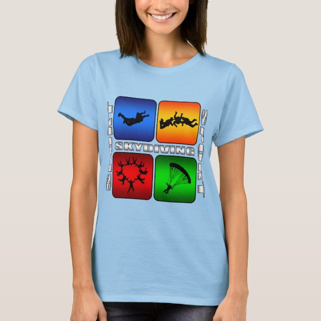 Spectacular Skydiving T-Shirt (Front)