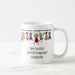 Spectacular Speech-Language Assistant cute kids Coffee Mug