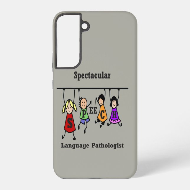 Spectacular Speech Language Pathologist Children Samsung Galaxy Case (Back)