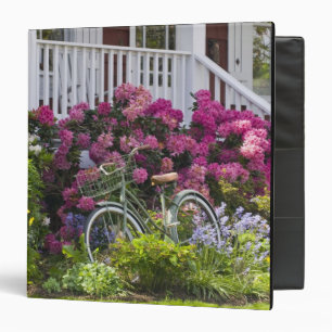 Spectacular spring bloom, whimsical antique binder
