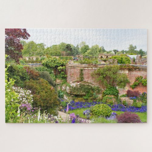 Spectacular sunken garden England Jigsaw Puzzle