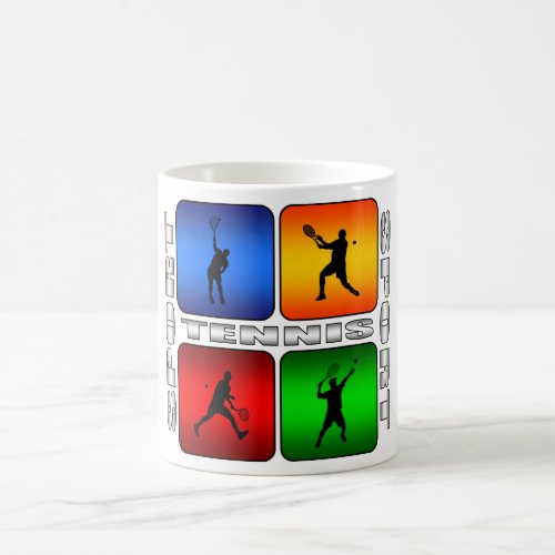 Spectacular Tennis Male Coffee Mug