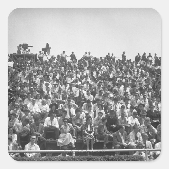 Spectators Square Sticker (Front)