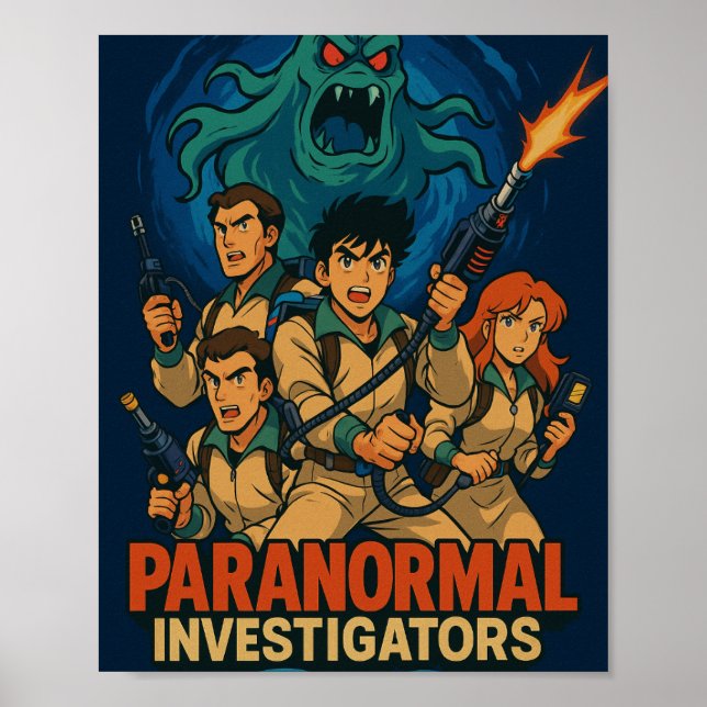Specter Squad: Paranormal Investigators Poster (Front)