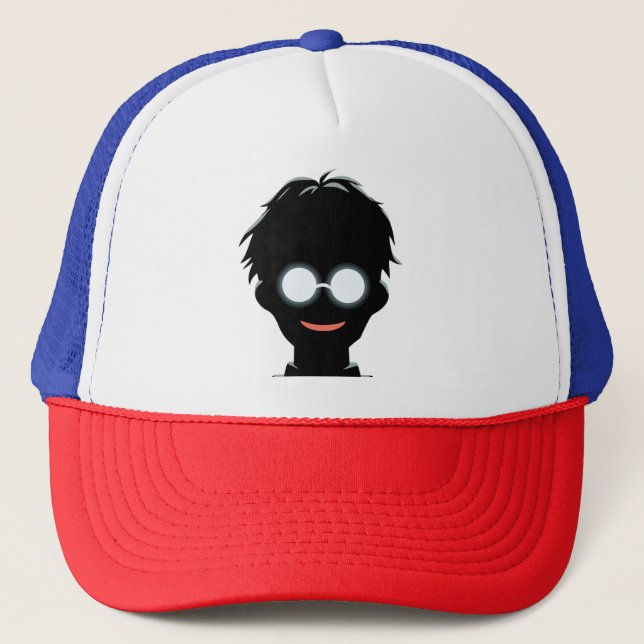Specters of Mirth (Anime Silhouette) Trucker Hat (Front)