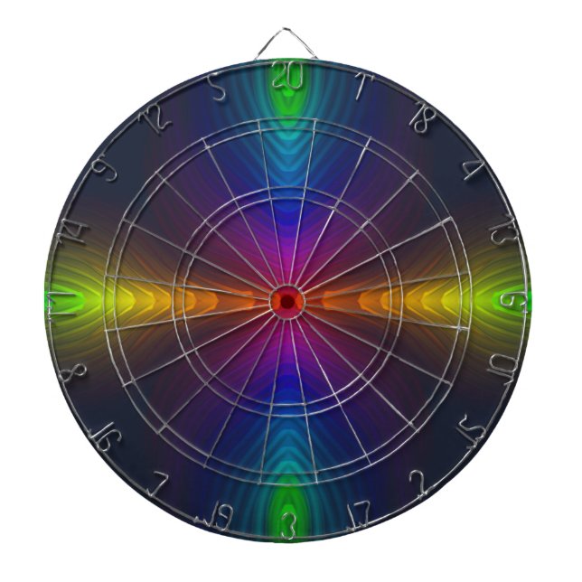 Spectraflux – Field of Radiant Motion Dart Board (Front)