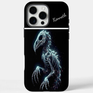 Spectral Bird's Nocturnal Embrace iPhone 16 Pro Max Case