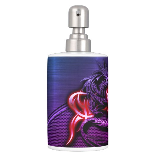 Spectral Dragon Toothbrush Holder & Soap Dispenser (Front)