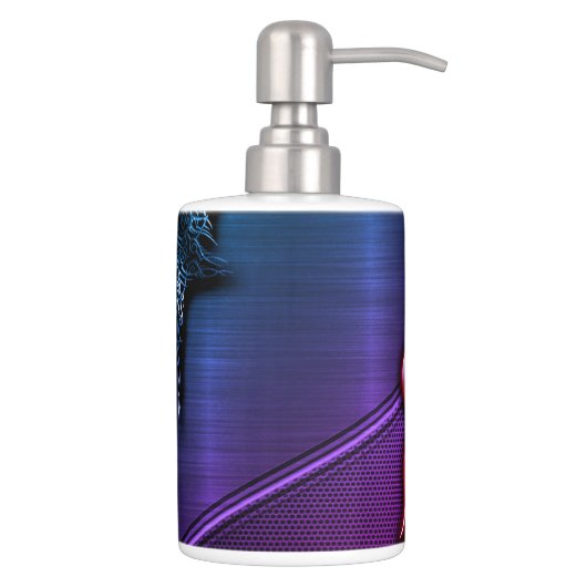 Spectral Dragon Toothbrush Holder & Soap Dispenser (Right)