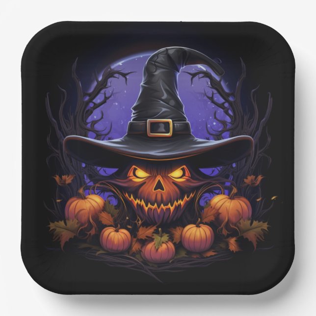 Spectral Shadows cardboard plates (Front)