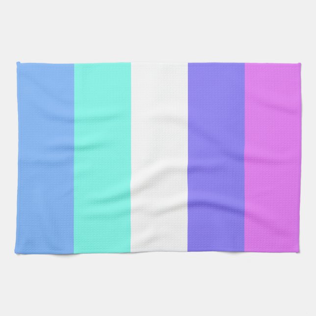 spectrasexual pride flag kitchen towel (Horizontal)