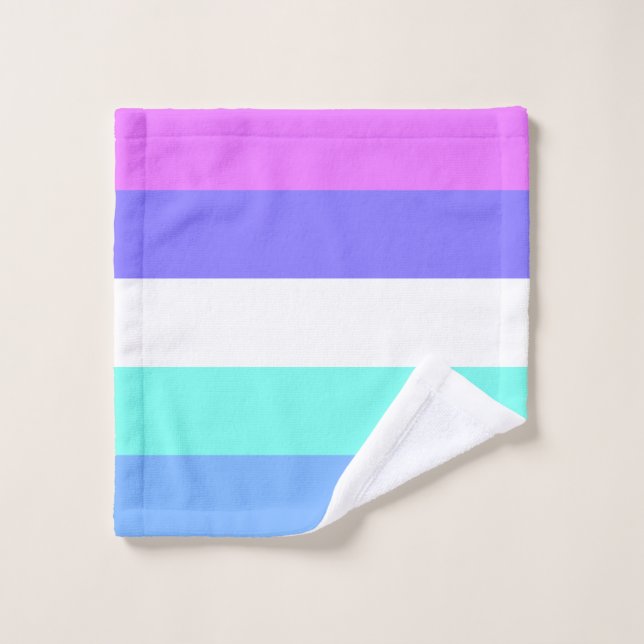 spectrasexual pride flag wash cloth (Wash Cloth)