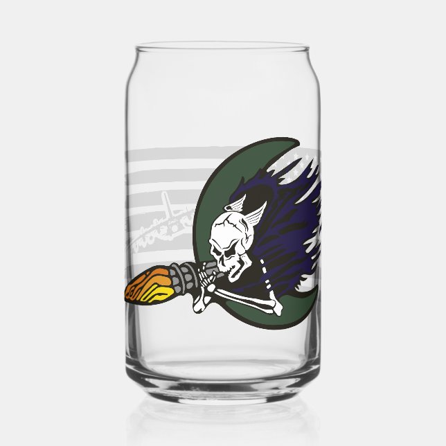 Spectre Gunship  Can Glass (Front)