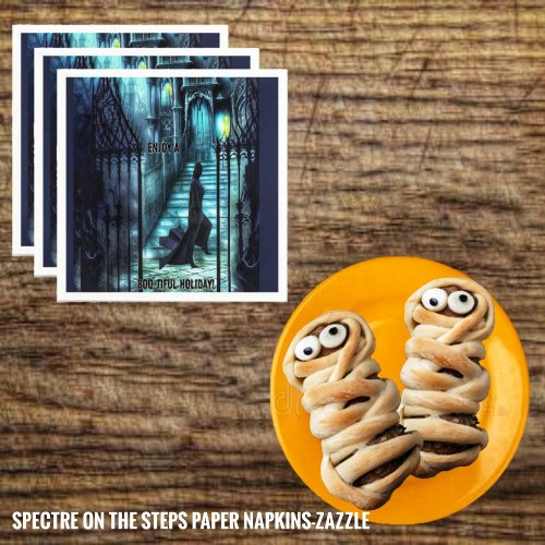 Spectre On The Steps  Napkins