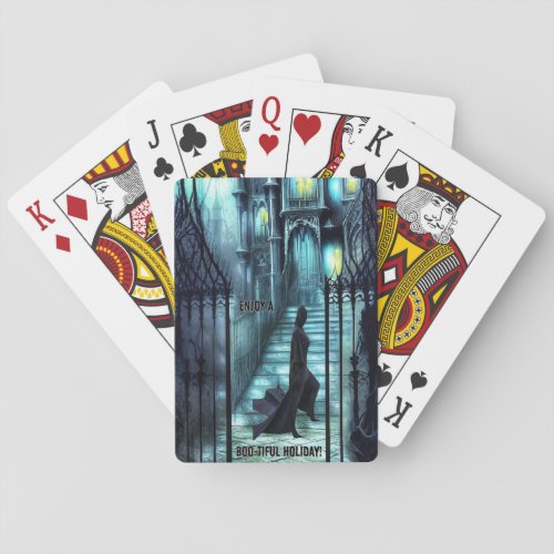 Spectre On The Steps  Playing Cards