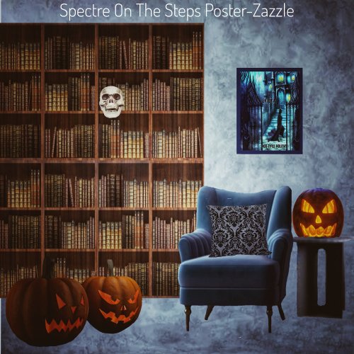 Spectre On The Steps  Poster