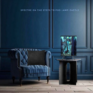 Spectre On The Steps Tripod Lamp