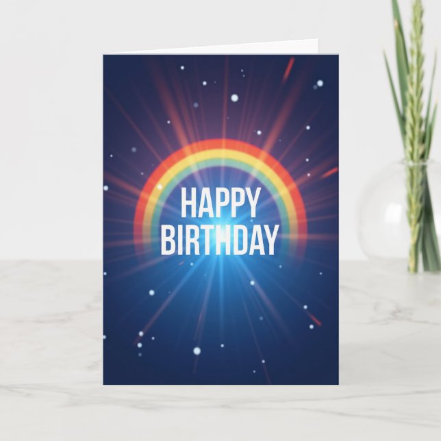 Spectrum Birthday Card (Front)