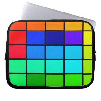 Spectrum Colorful 1 Zippered Soft Laptop iPad Case