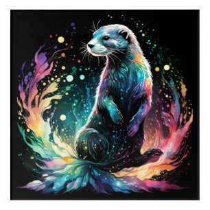 Spectrum Edge: The Otters Glow Acrylic Print