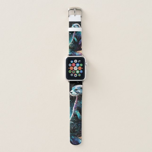 Spectrum Edge: The Otters Glow Apple Watch Band (Front)