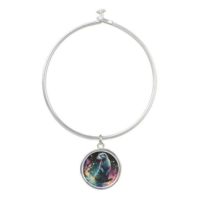 Spectrum Edge: The Otters Glow Bangle Bracelet (Front)