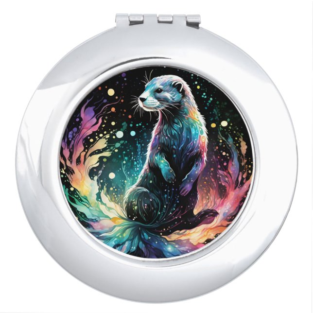 Spectrum Edge: The Otters Glow Compact Mirror (Front)