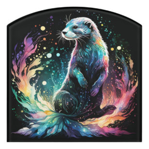 Spectrum Edge: The Otters Glow Door Sign
