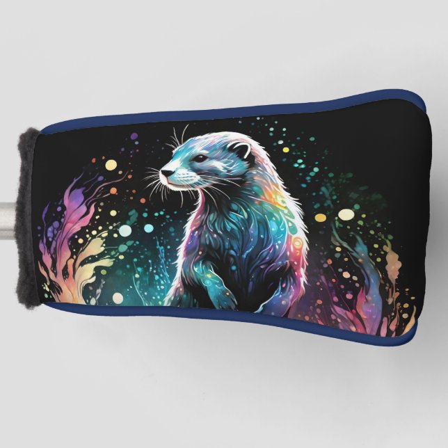 Spectrum Edge: The Otters Glow Golf Head Cover (Front)