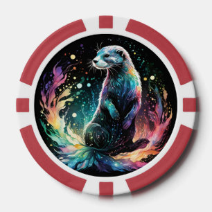 Spectrum Edge: The Otters Glow Poker Chips