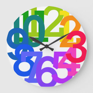 Spectrum Gothic-Font Large Clock