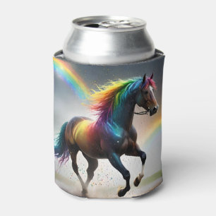 Spectrum of Grace: Rainbow Horse Beneath Rainbows Can Cooler