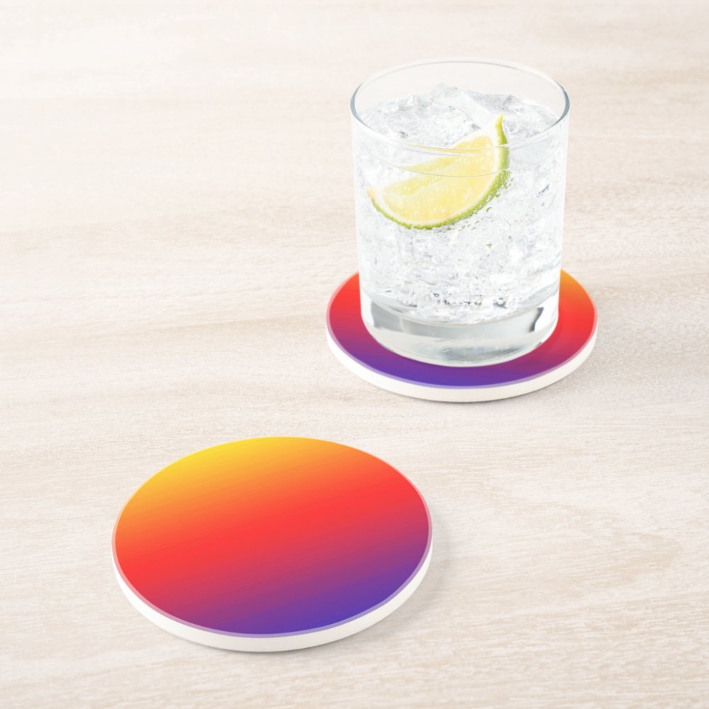 Discover Spectrum of Horizontal Colors -1 Coaster