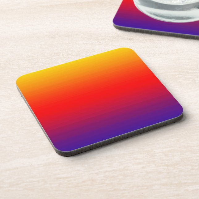Spectrum of Horizontal Colors -1 Coaster (Left Side)
