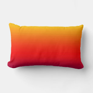 Spectrum of Horizontal Colors -1 Lumbar Pillow