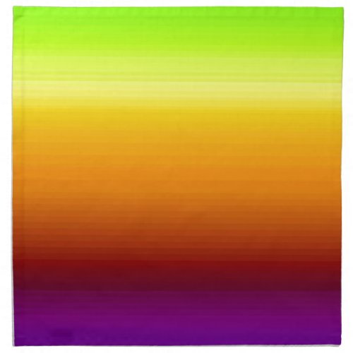 Spectrum of Horizontal Colors _3 Napkin