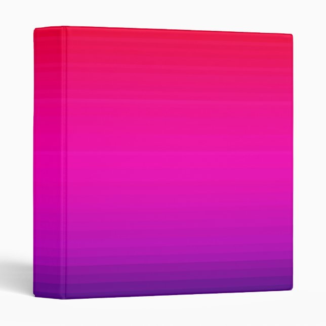 Spectrum of Horizontal Colors - 4 Binder (Front/Spine)