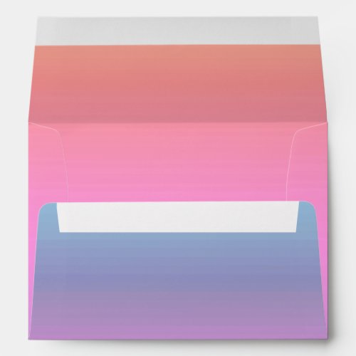 Spectrum of Horizontal Colors 4 Pink to Blue ZEA Envelope