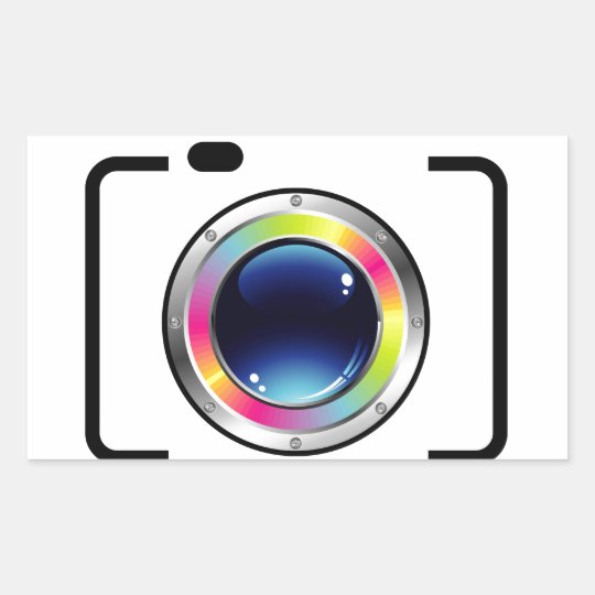 Spectrum Photography Rectangular Sticker