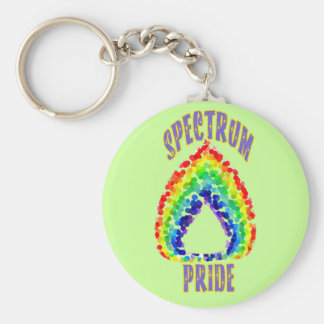 Spectrum Pride Keychain